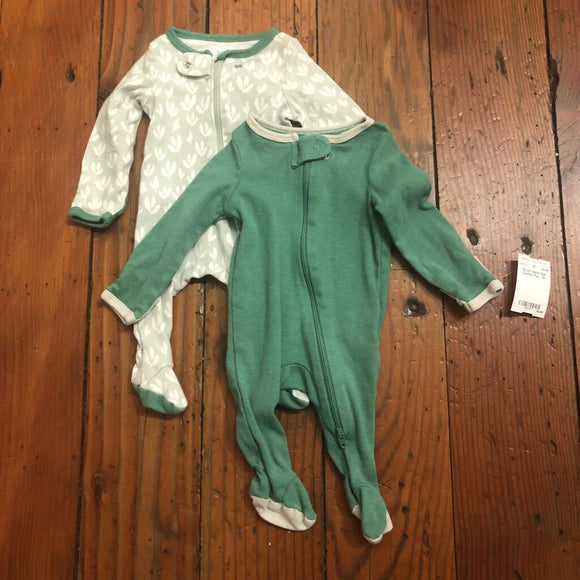 2pk Cotton Pjs - nb