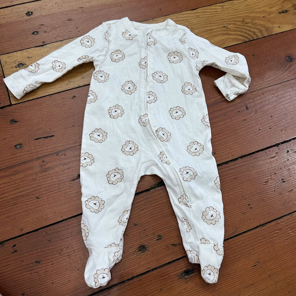 Footed PJs - 3-6M