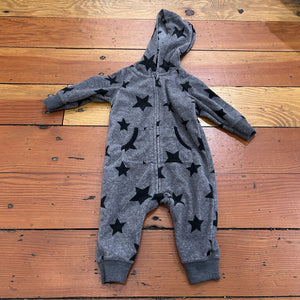 Hooded Fleece Jumpsuit - 6M