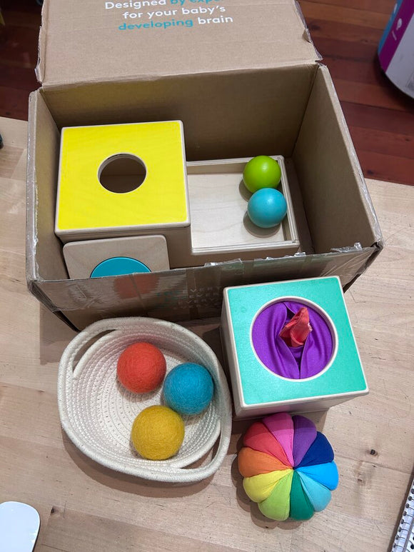 Lovevery The Inspector kit - 7-8 month (few things missing with a few extras)