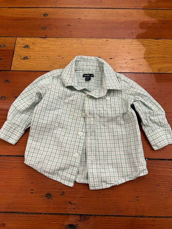 Button Down Shirt - 6-12M