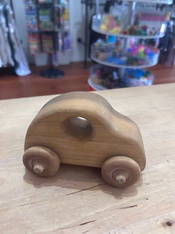 wooden car