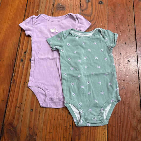 2pk Onesies - 18M