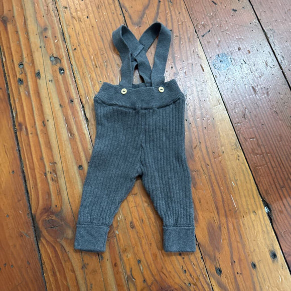 Organic Knit Overalls - nb