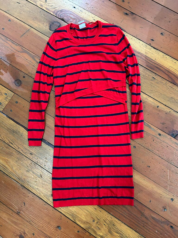 Nursing Sweater Dress - M