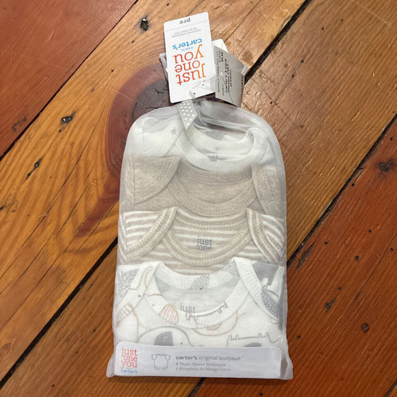 4 pack onesies NWT - preemie