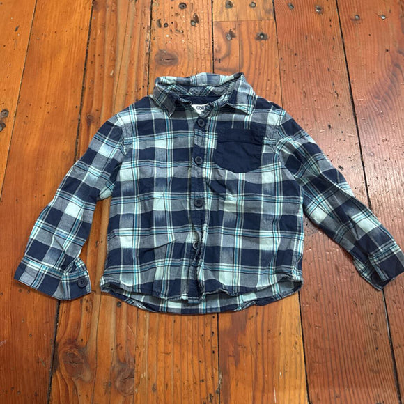Button Down Shirt - 4T