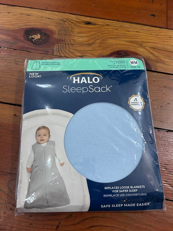 Fleece sleepsack NWT - M 6-12M