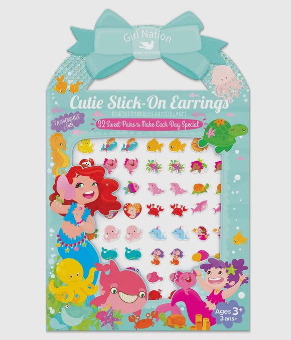 Cutie Stick-On Earrings | Mermaids & Friends