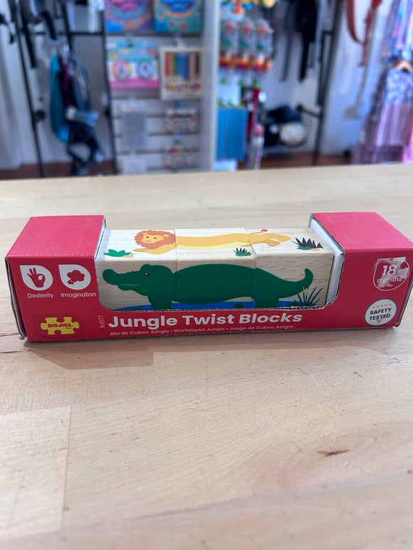 Jungle twist blocks - new