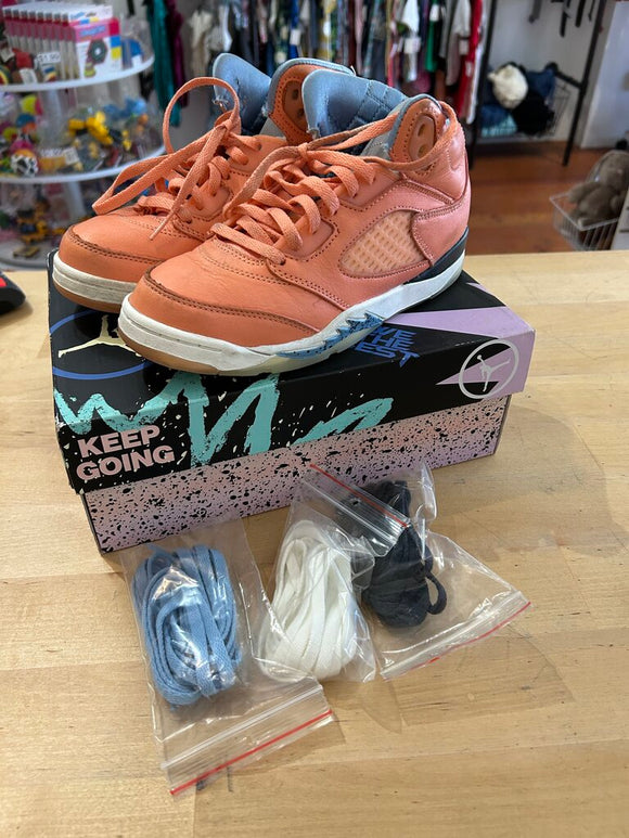 Jordan 5 Retrop S - 2Y - 3 new sets of laces - bottoms have some sticker residue