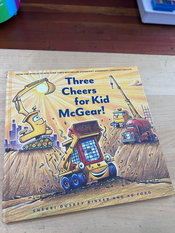 three cheers for kid mcgear