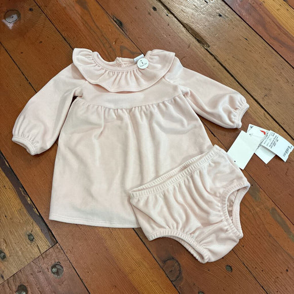Dress with diaper cover - NWT - 6M