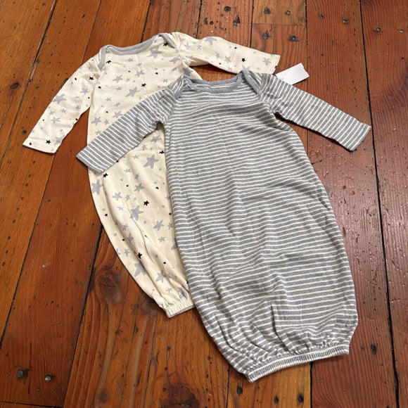 2pk Gowns - 3-6M