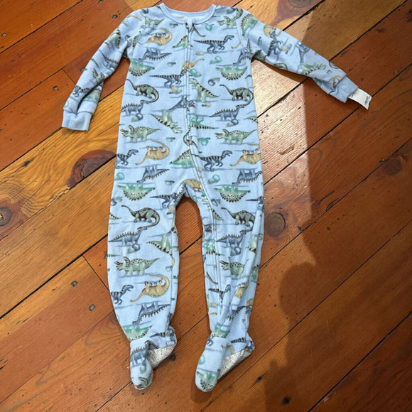 Fleece footed Pjs - 3T