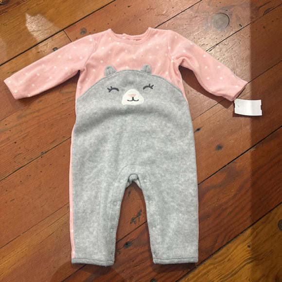 Fleece jumpsuit- 6M