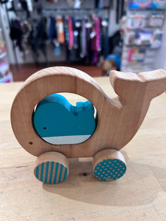 wooden whale