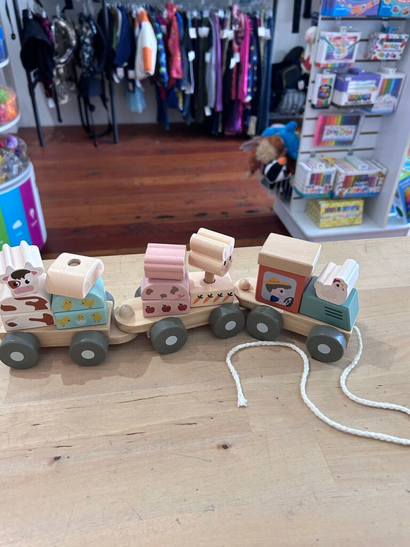 Wooden train