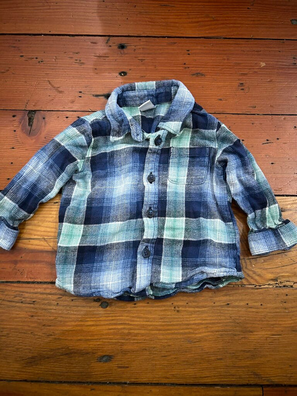 Flannel Shirt - 6-12M