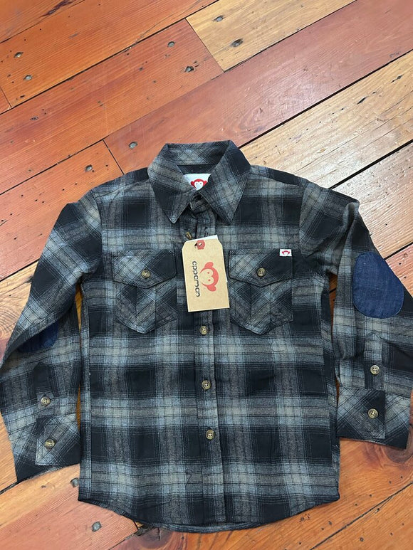 Flannel plaid button up NWT - retails for $55 - 6