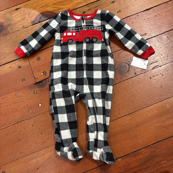 Fleece Pjs- 9M