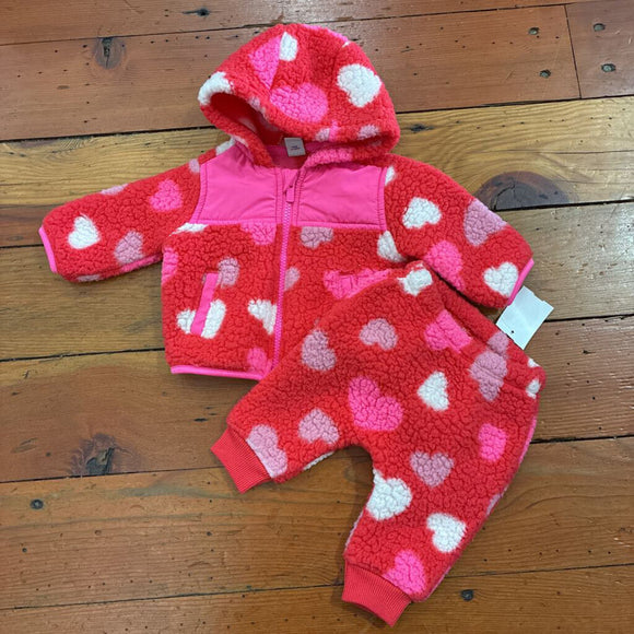 Sherpa Outfit - 0-3M