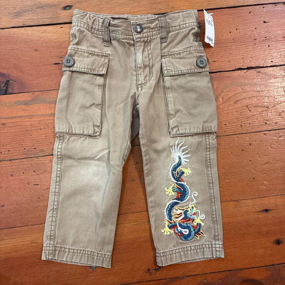 Adjustable Waist Pants - 2T