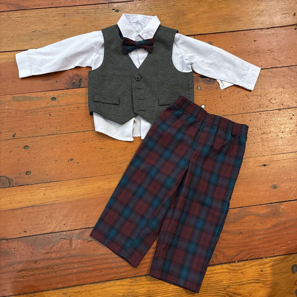 4pc Set - 12M (shirt a different brand)