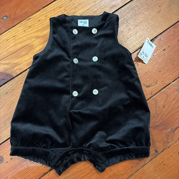 Velvet Romper - 6M