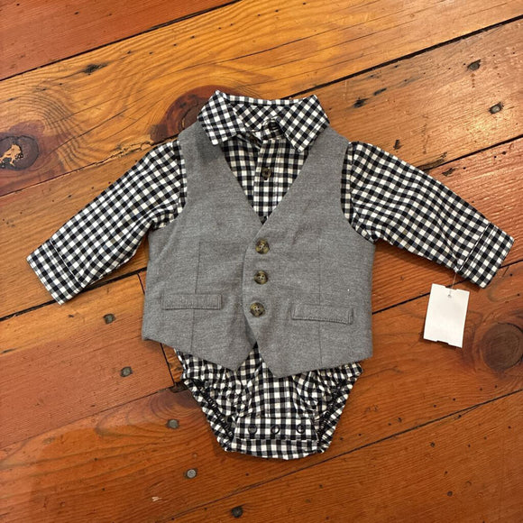 Button Up with Vest - 3M
