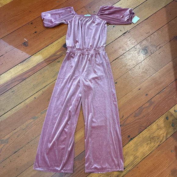 Velvet jumpsuit - 10/12