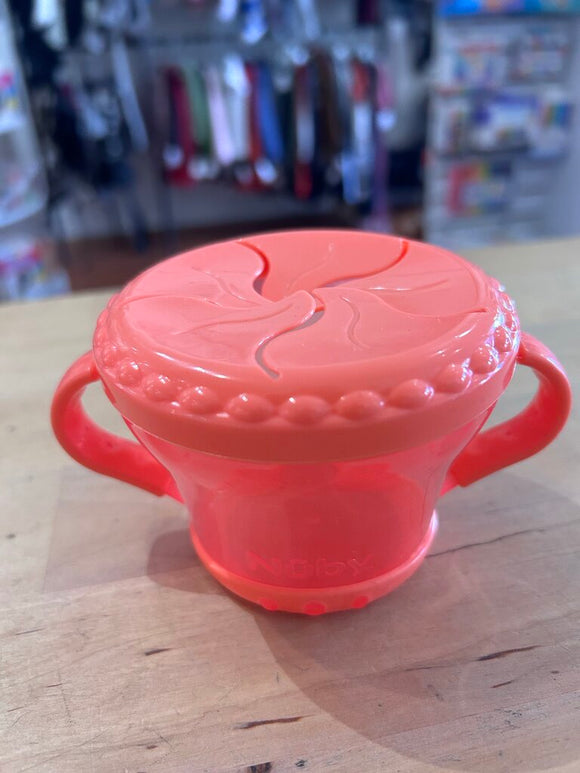 Snack cup -coral