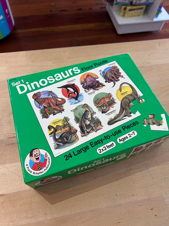 24 piece floor puzzle - dino