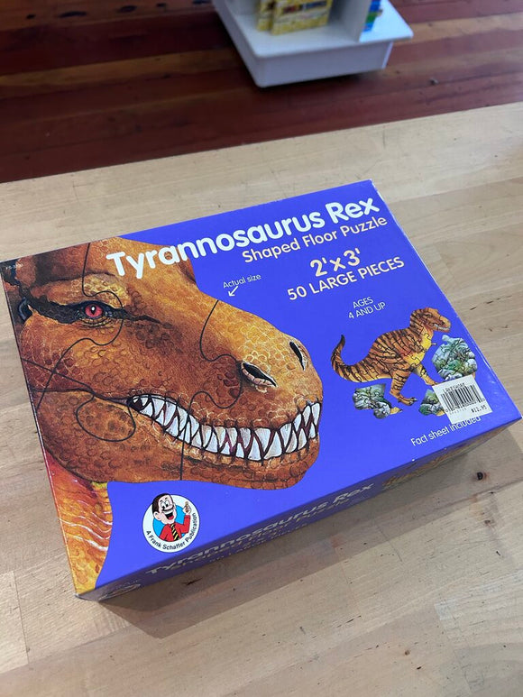 50 piece floor puzzle - dino