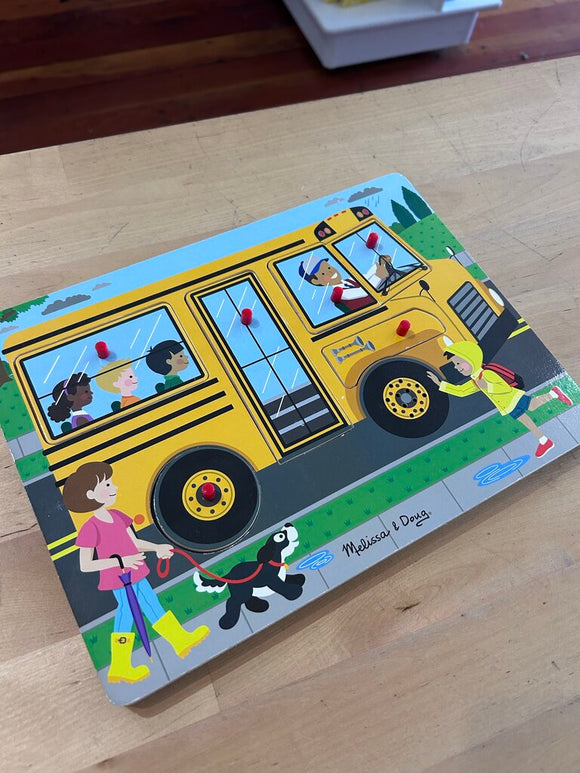 Melissa & Doug Sound Puzzle - bus