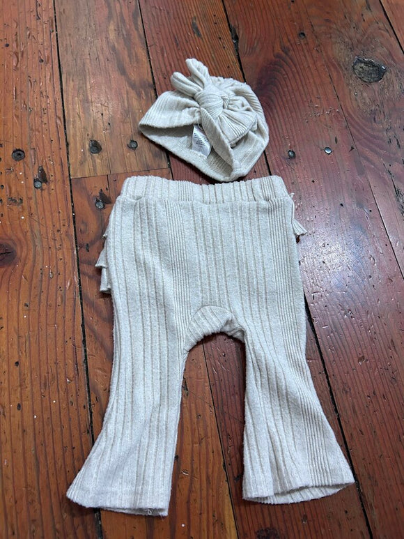 Pants & Hat - 6-12M
