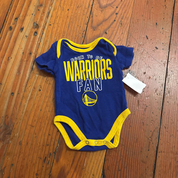 Warriors Onesie - 0-3M