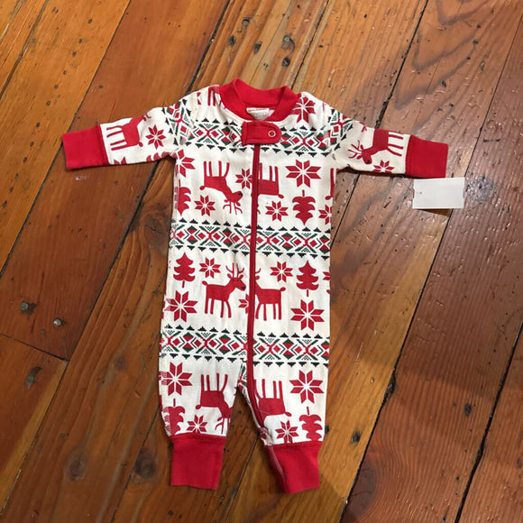 Organic footless PJs 0-3M