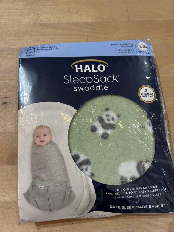 Fleece sleepsackswaddle NWT - NB