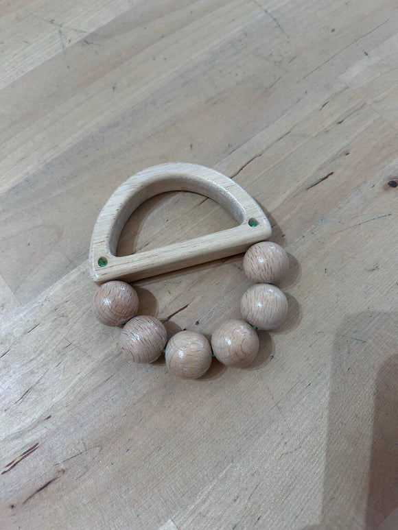 wooden rattle