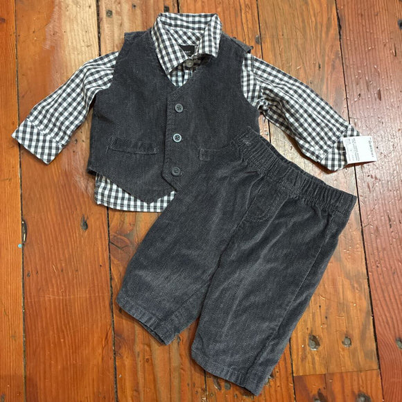 3pc Formal Outfit - 0-3M