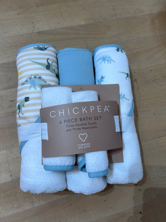 5 pc set towels & washcloths - new