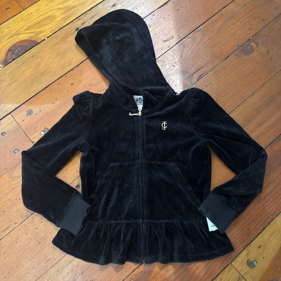 Velour hoodie - 7/8
