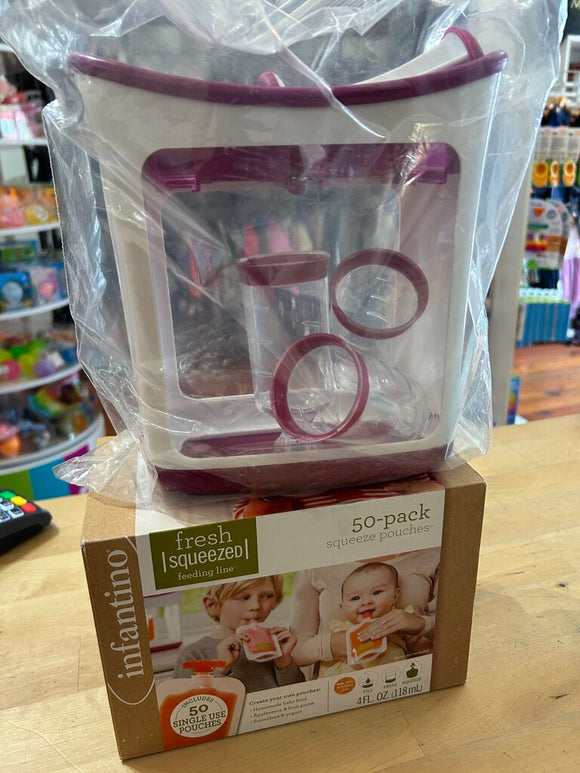 Infantino Baby Food Pouch Set