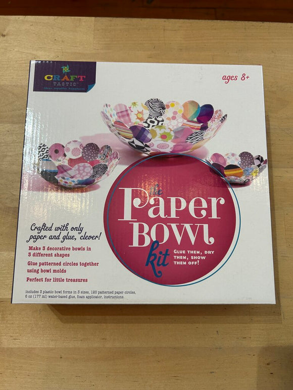 The Paper Bowl Kit - NEW
