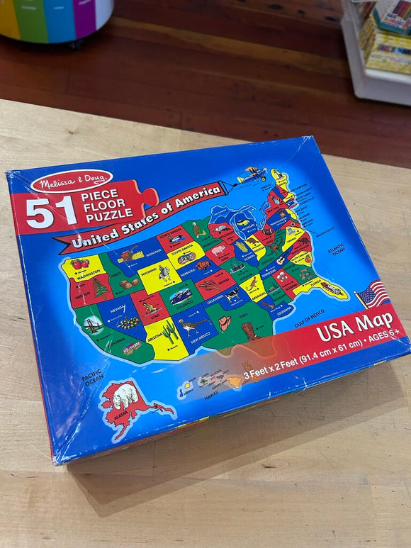 51 piece floor puzzle