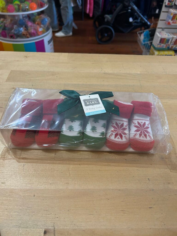 Holiday Socks - NEW - 0-9M
