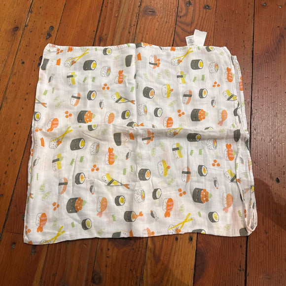 Sushi swaddle blanket