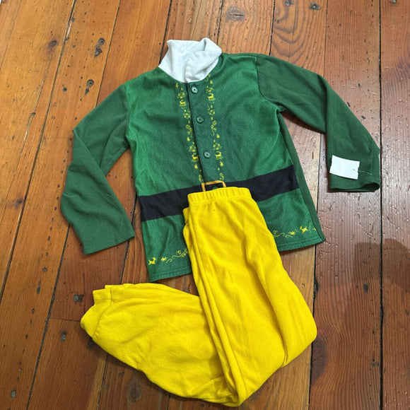 2 piece Elf Pjs - few spots - 6/7