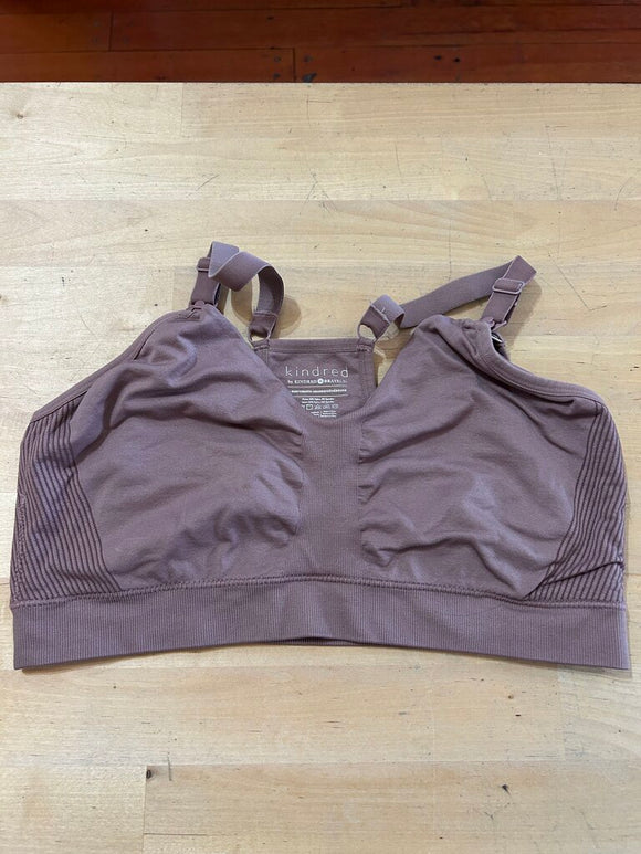 Nursing/ Pumping Racerback Bra -L - Busty